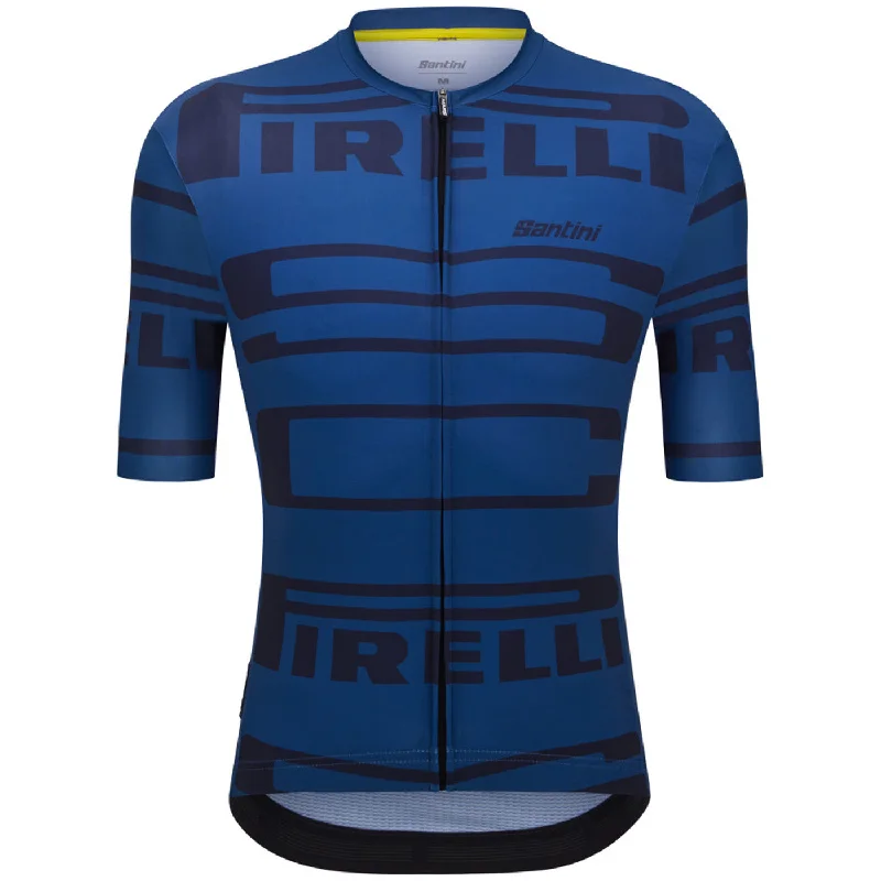 Cooling rain pants-Maglia Santini x PIRELLI SC - Blu