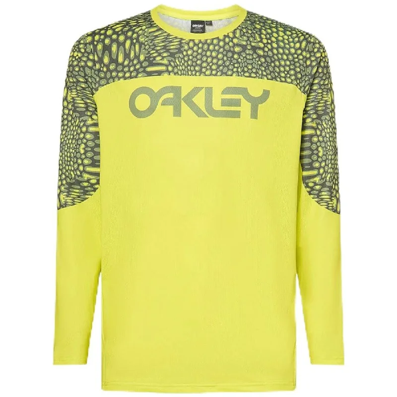 Neon backpack cover-Maglia maniche lunghe Oakley Maven Coast - Giallo