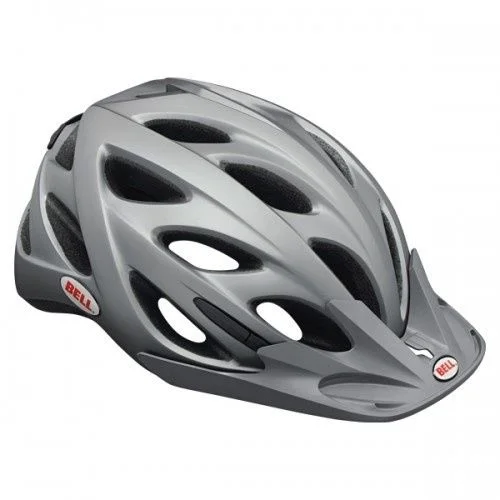 Cooling headband-BELL MUNI URBAN SPORT HELMET TITANIUM GREY ADULT REAR LED LIGHTWEIGHT 54 - 61 cm