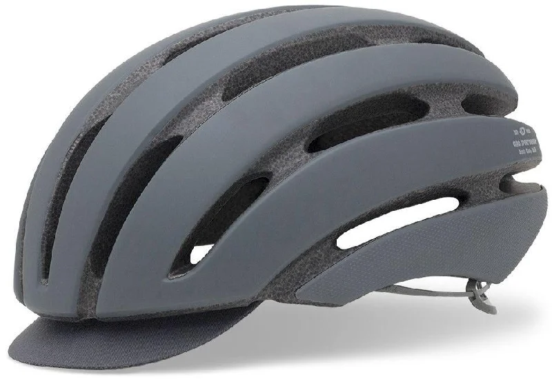 Cushioned road helmet-Giro Aspect Helmet - Matt Dark Shadow