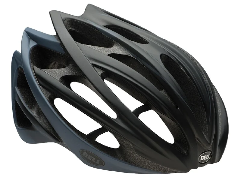 Rubber saddlebag-Bell Gage Road Helmet - Matt Black Ombre