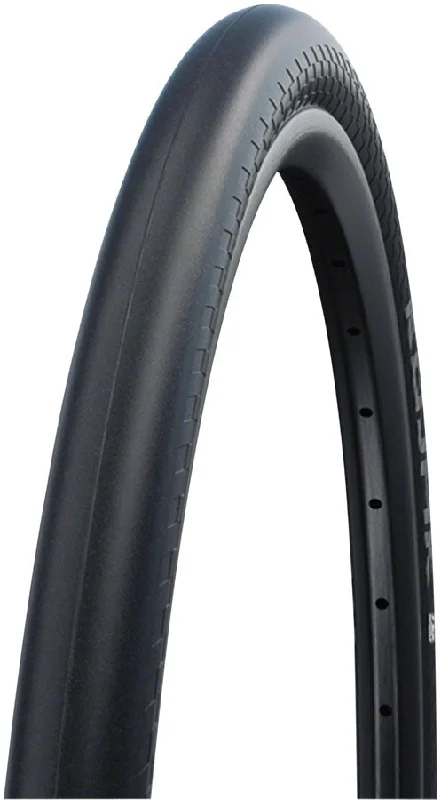 Stiff-soled bike shoes-Schwalbe Kojak Tire - 20 x 1.35 Clincher Folding BLK Performance SpeedGrip RaceGuard