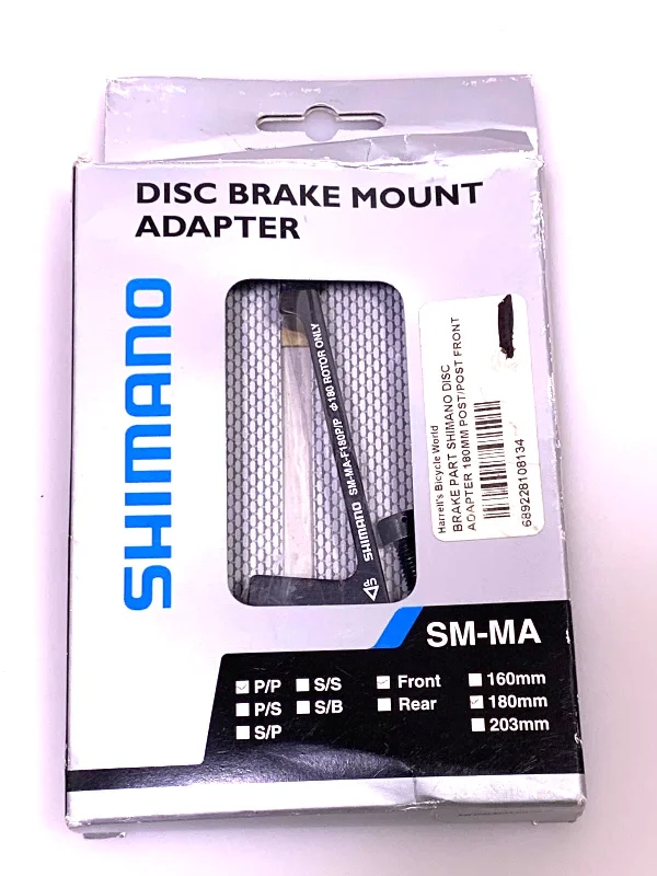 Fast-drying bike vest-Shimano Disc Brake Mount Adaptor F P/P 180mm New