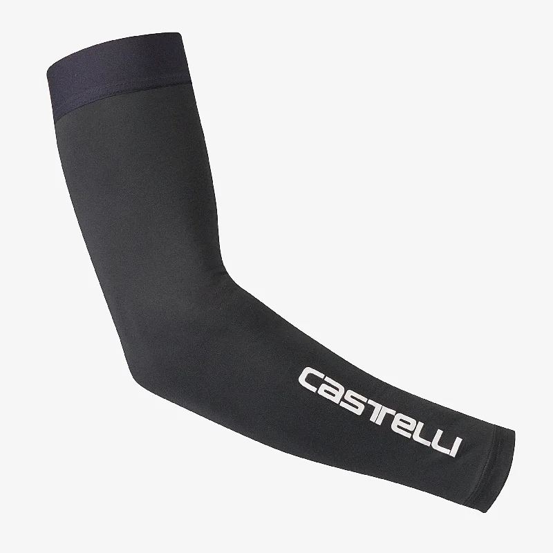 Padded cycling leg tights-Manicotti Castelli UPF 50+ Light 2 - Nero