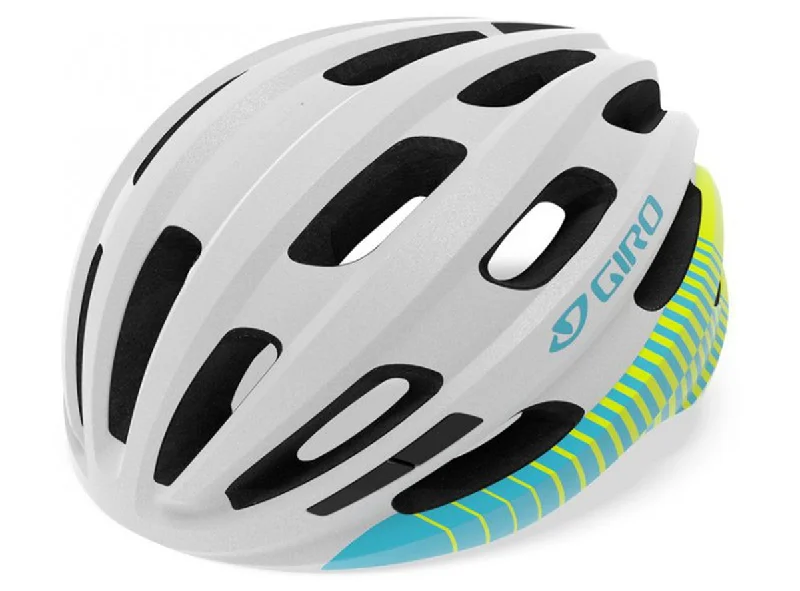 Pro-level cap-Giro Isode MIPS Road Helmet - White-Heatwave - 2019