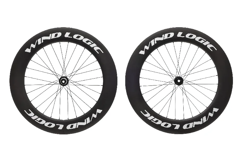 Rugged leg straps-Wind Logic Carbon Clincher 700c Wheelset