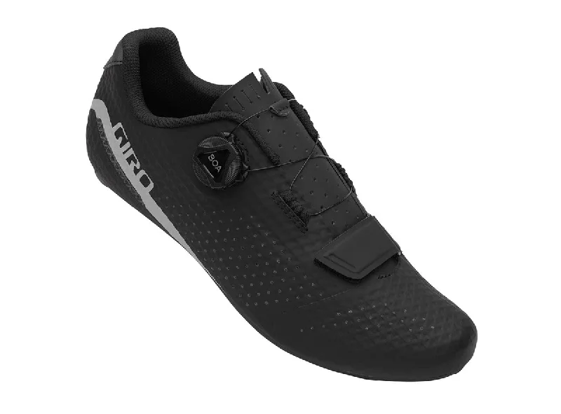 Neon leg straps-Giro Cadet Road Shoe - Black