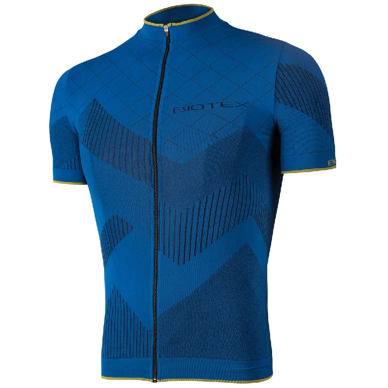 Reinforced cycling gloves-Maglia Biotex Soffio - Blu