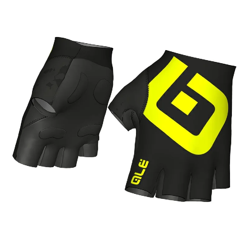 Reinforced elbow pads-Guanti Ale Air - Giallo