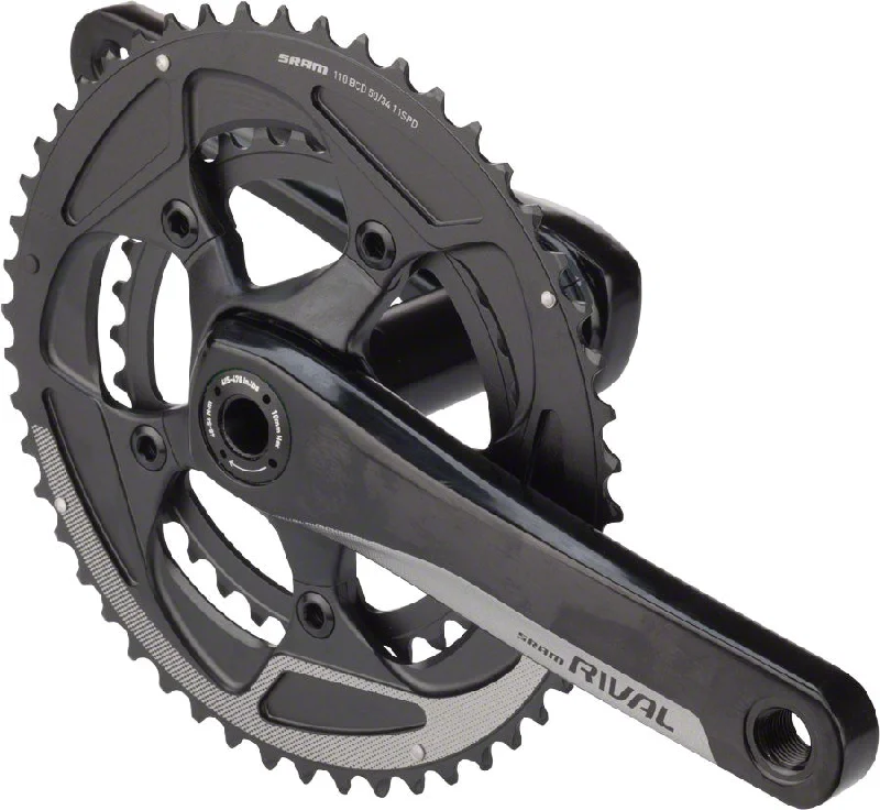 Rugged raincoat-Sram Crankset Rival22 BB30 50-34 Yaw, Bearings NOT Included