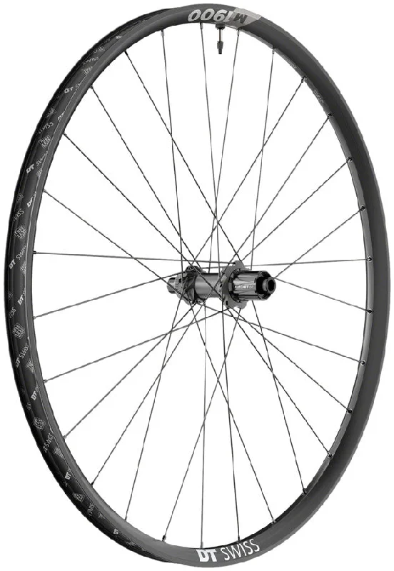 Scratch-resistant frame guard-DT Swiss M 1900 Spline 30 Rear Wheel - 29" 12 x 142mm Center-Lock HG 11 MTN BLK