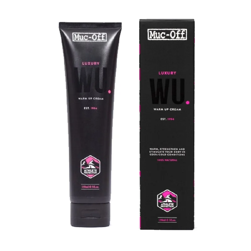 Storm-proof knee pads-Muc-off Luxury Warm up Cream - 150 ml