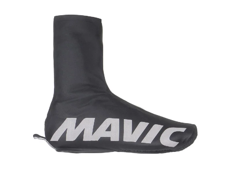 Stretchy bike scarf-Mavic Cosmic Pro H2O Shoe Cover - Black