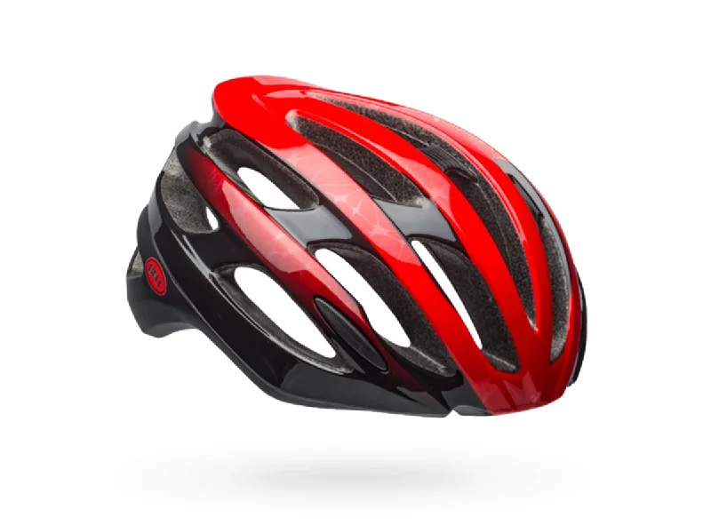 Thin bike rain gear-Bell Falcon MIPS Road Helmet - Matt Red-Black