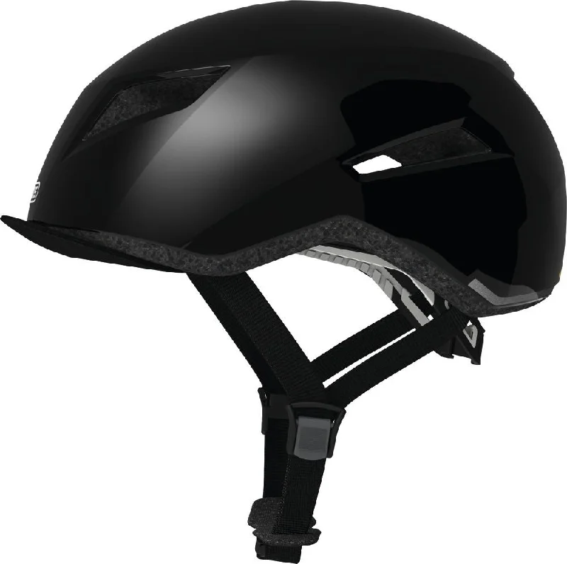 Collapsible bike helmet-Abus Yadd-I Helmet - Brilliant Black