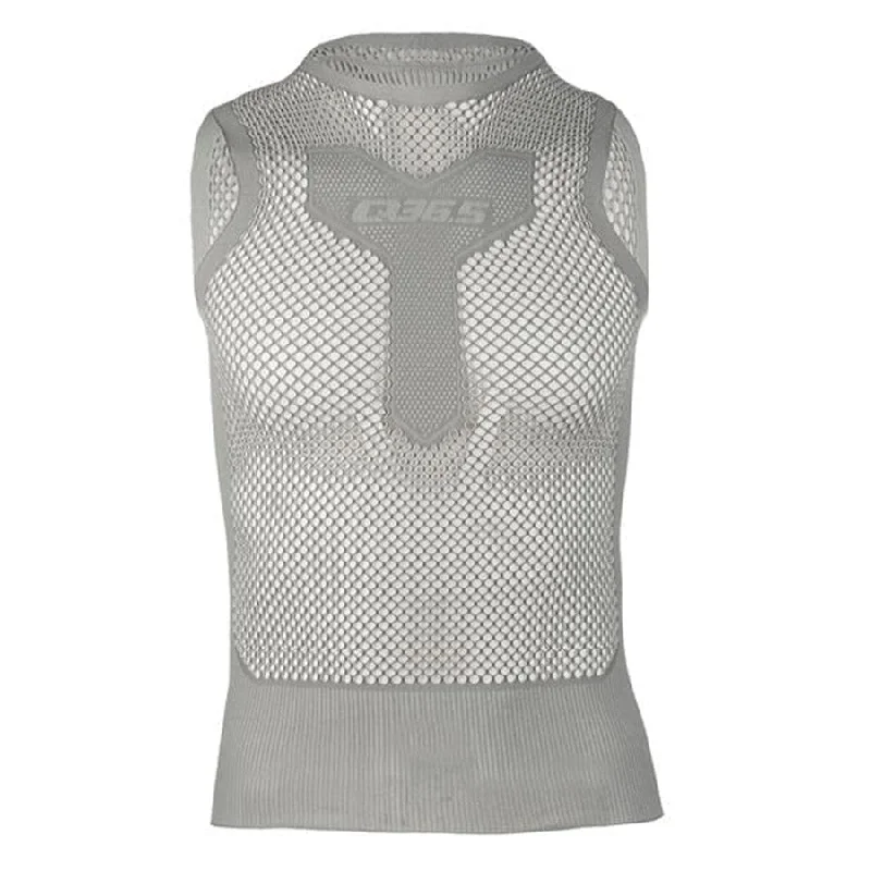 Cooling chest protector-Maglia intima senza maniche Q36.5 Zero Mesh - Grigio