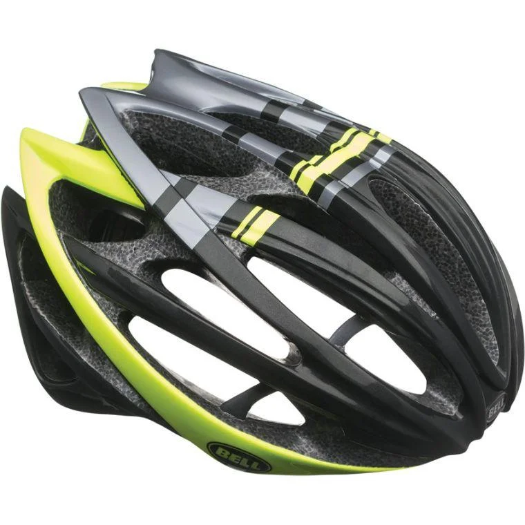 Weatherproof vest-Bell Gage Road Helmet - Matt Black-Yellow