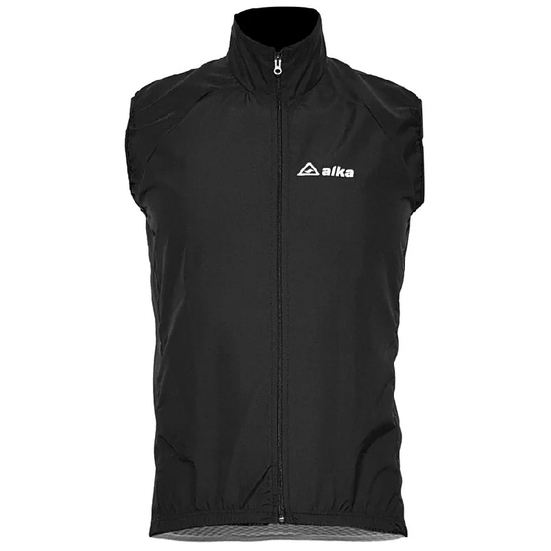 Wool MTB headband-Gilet Alka Star - Nero