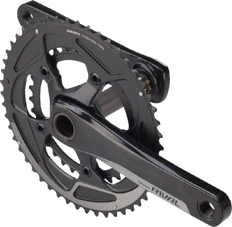 Rugged bike scarf-Sram Crankset Rival22 GXP 50-34 Yaw, GXP Cups NOT included