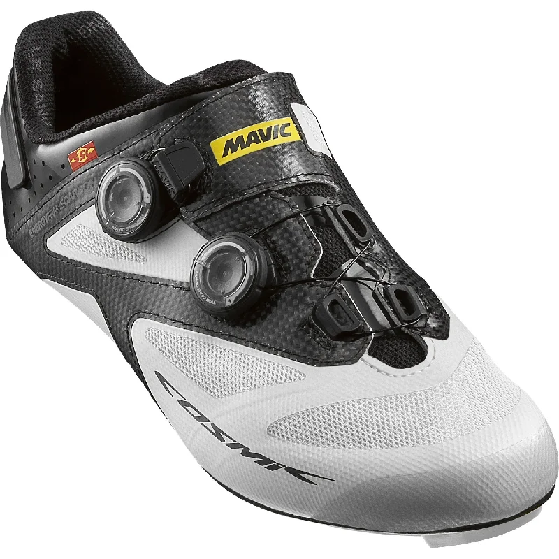 Endurance bike jersey-Mavic Cosmic Ultimate II Road Shoe - White-Black