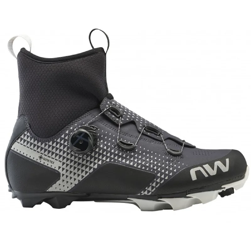 Weatherproof socks-Scarpe MTB Northwave Celsius XC GTX - Argento